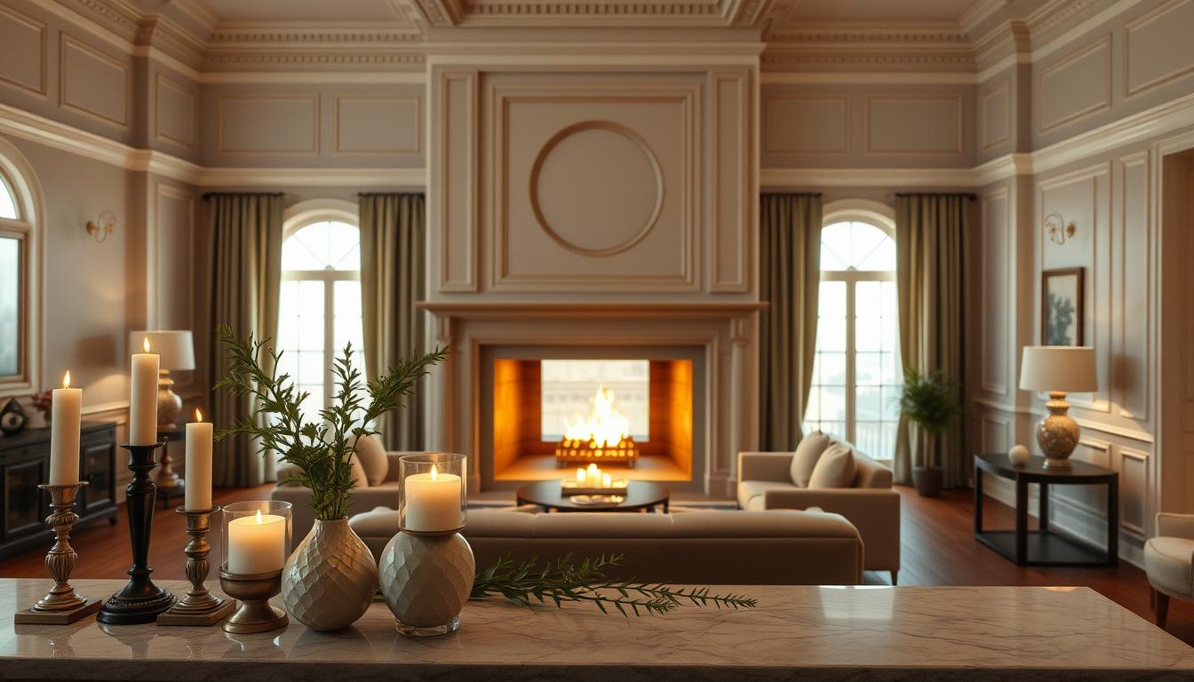 Co postawić na kominku