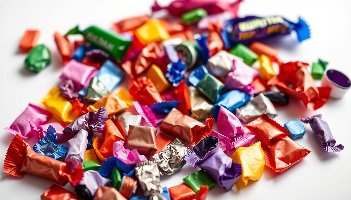 Gdzie wyrzucić papierki po cukierkach