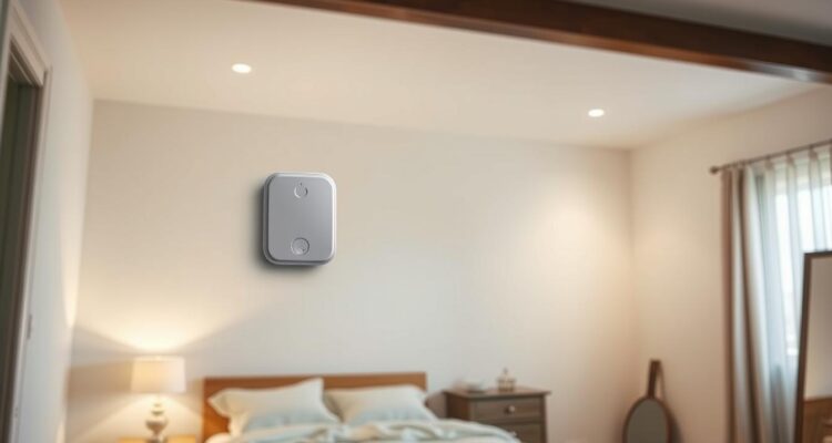 Gdzie zamontować czujnik czadu w sypialni