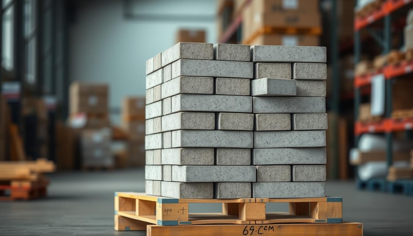 Ile waży paleta kostki brukowej 6