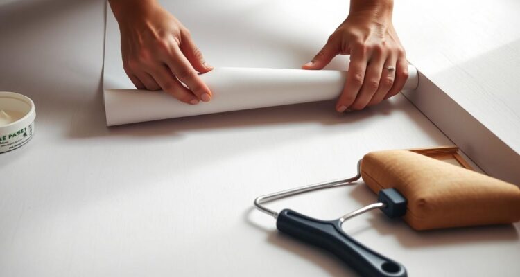 Jak kłaść tapetę winylową