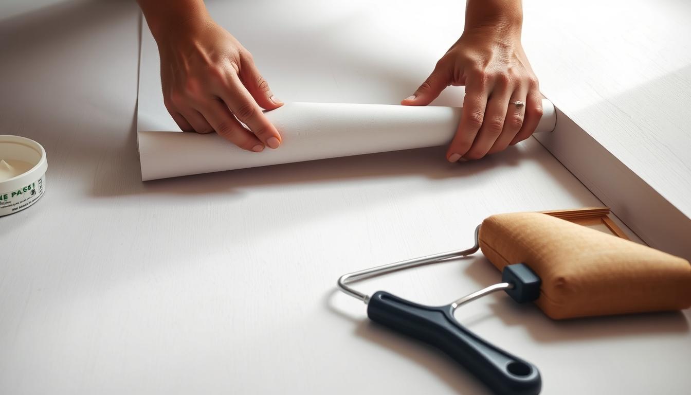 Jak kłaść tapetę winylową