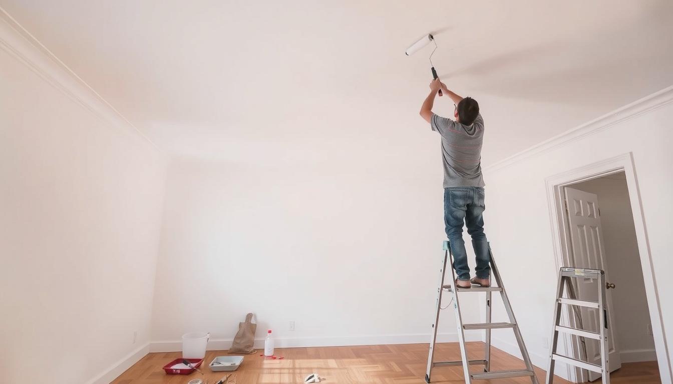 Jak odciąć sufit od ściany bez taśmy