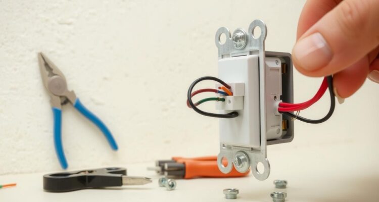 Jak podłączyć włącznik światła do puszki