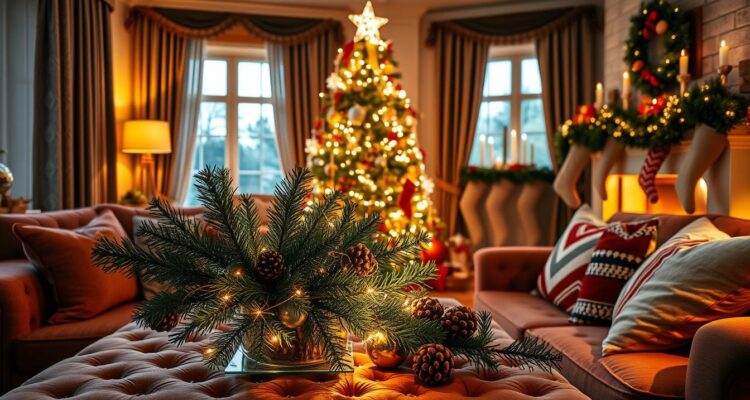 Jak udekorować salon na boże narodzenie