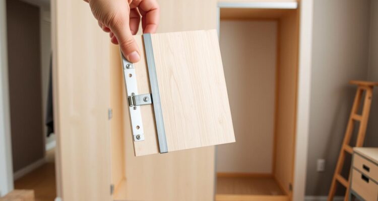 Jak zdemontować drzwi przesuwne w szafie