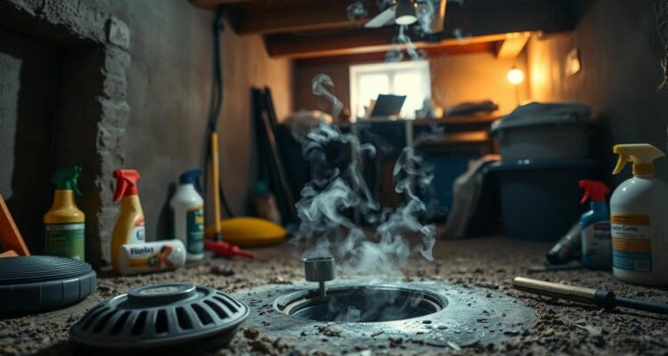 Jak zlikwidować zapach szamba w domu