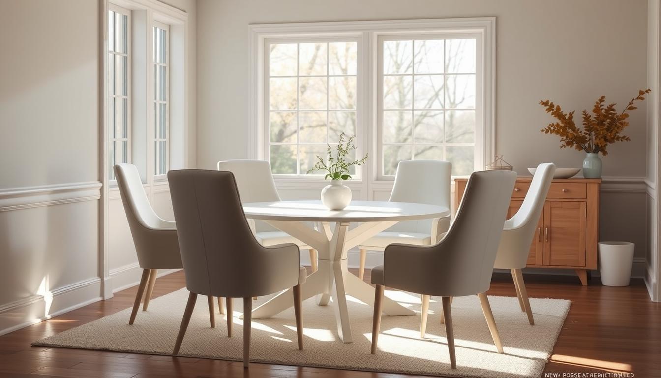 Jakie krzesła do białego stołu