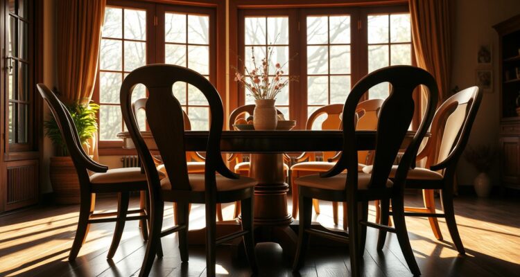 Jakie krzesła do okrągłego stołu