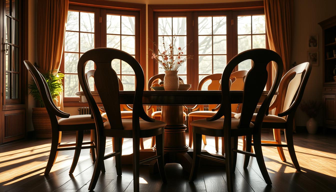 Jakie krzesła do okrągłego stołu