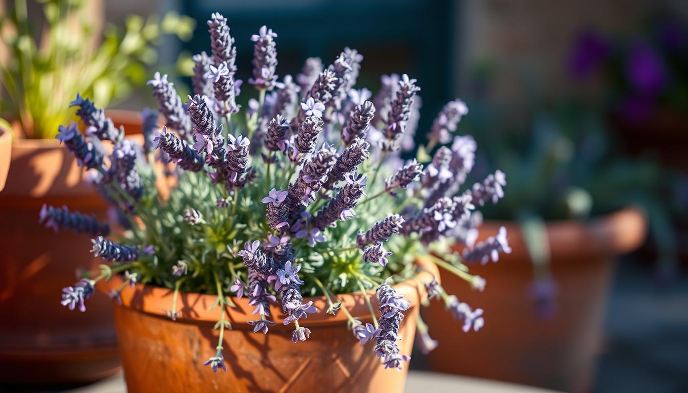 Jak dbać o lawendę w doniczce