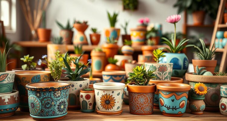 Jak ozdobić doniczkę