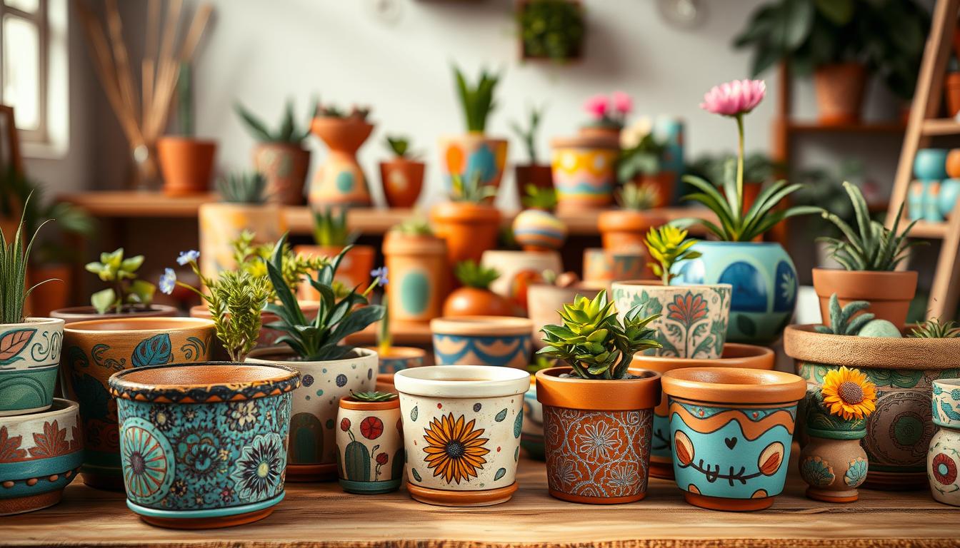 Jak ozdobić doniczkę