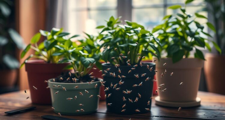 Jak pozbyć się muszek z doniczek