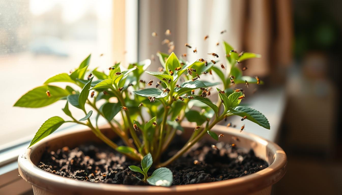 Jak pozbyć się muszek z doniczki