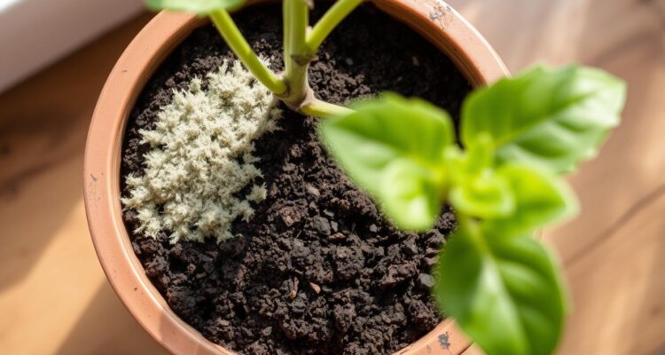Jak pozbyć się pleśni z doniczek