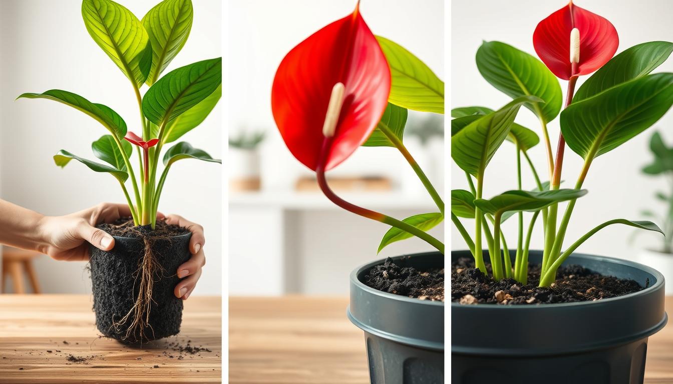 Jak przesadzać anturium