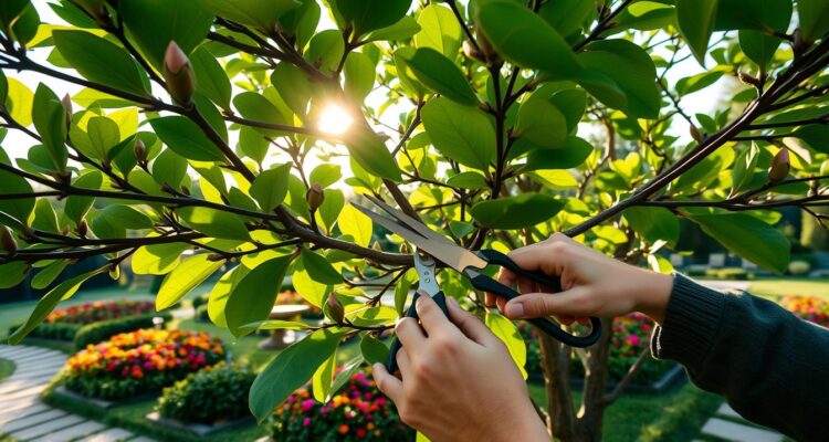 Jak przycinać magnolię