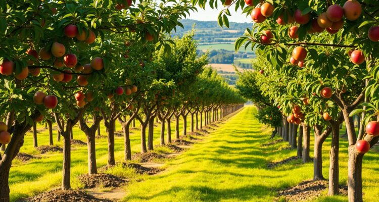 Jak rozplanować drzewa owocowe w ogrodzie