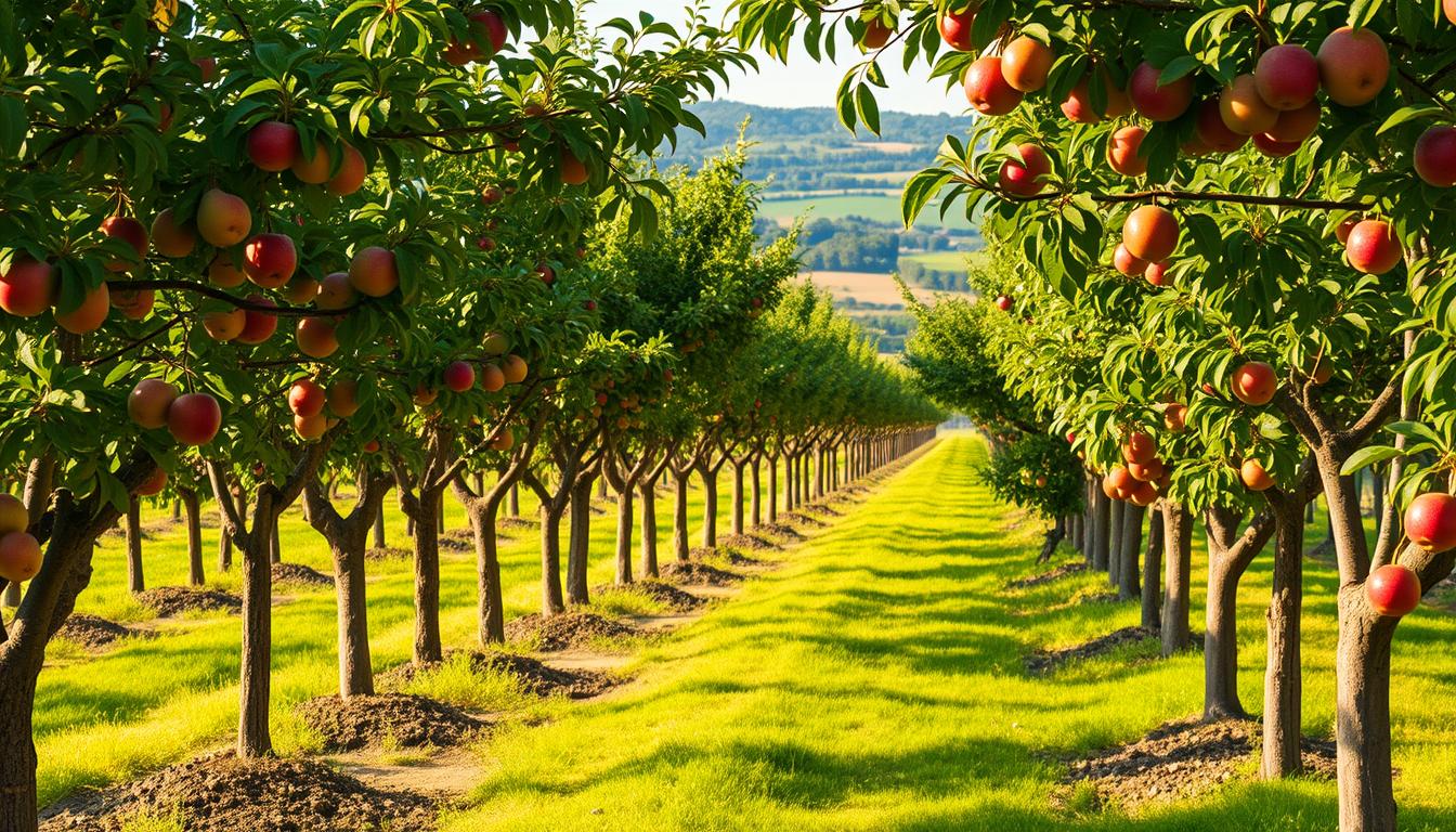 Jak rozplanować drzewa owocowe w ogrodzie