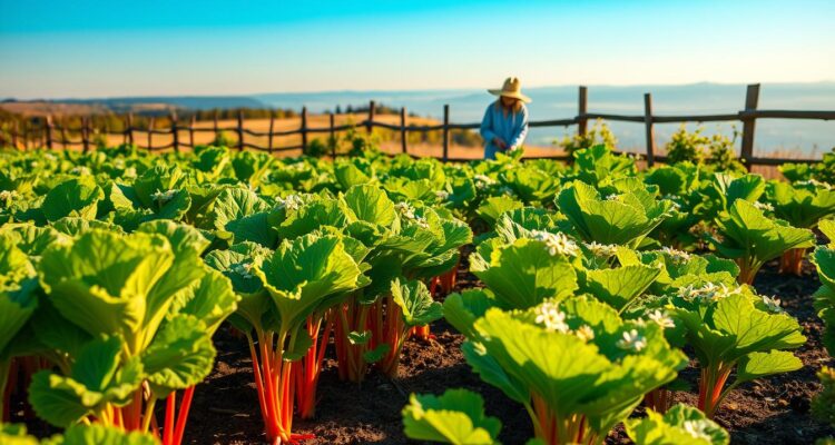 Jak sadzić rabarbar