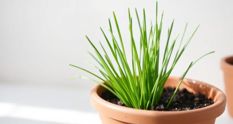 Jak siać szczypiorek w doniczce