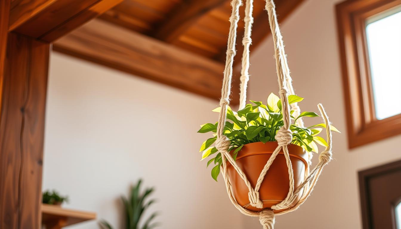 Jak zrobić makramę na doniczkę