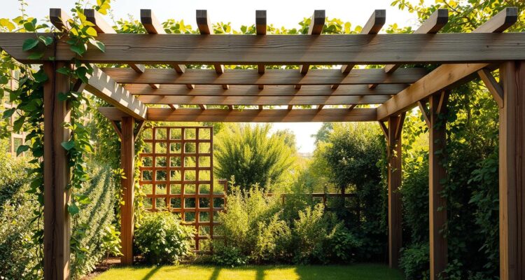 Jak zrobić pergolę z listewek