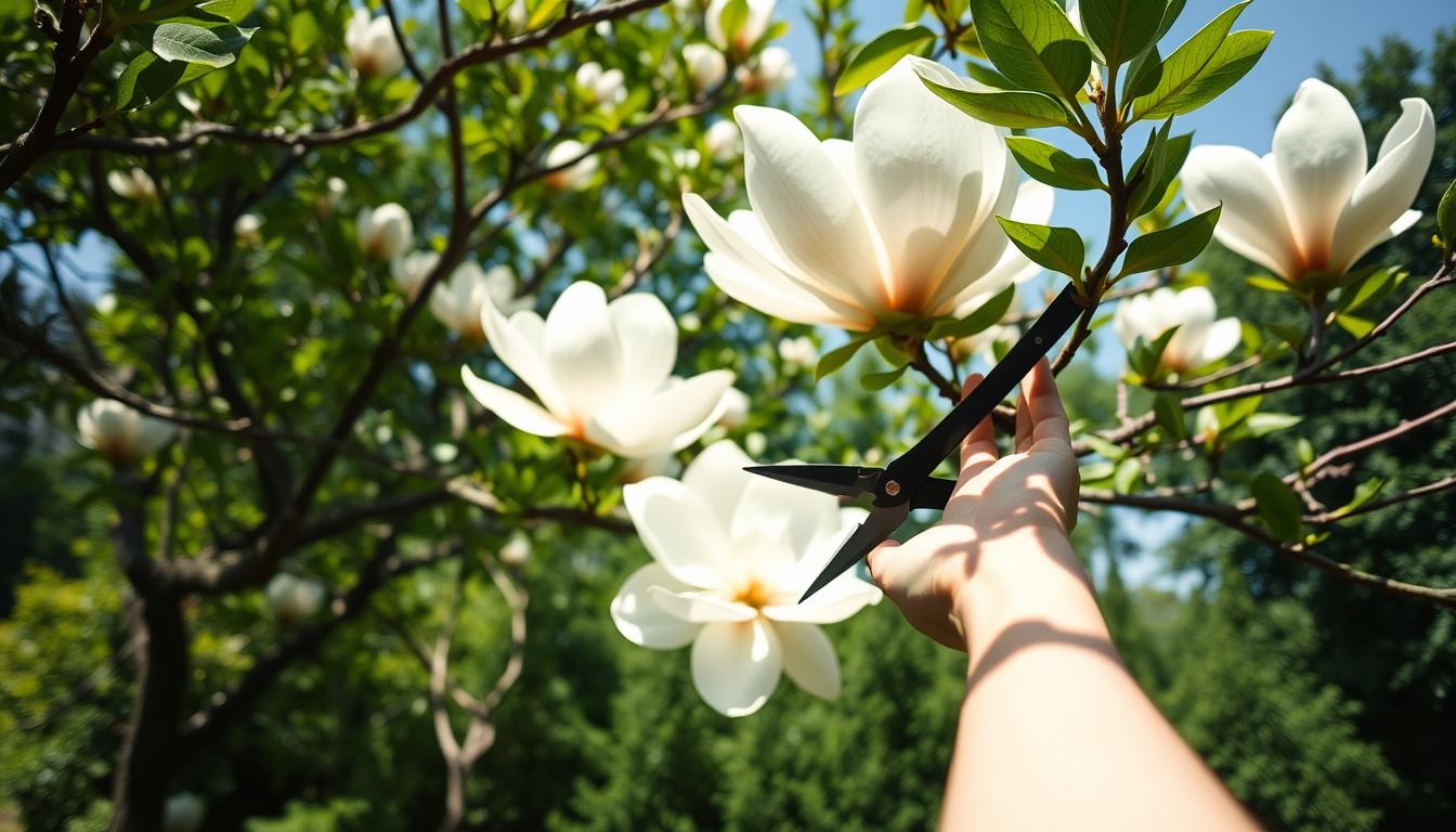 Kiedy przycinać magnolie